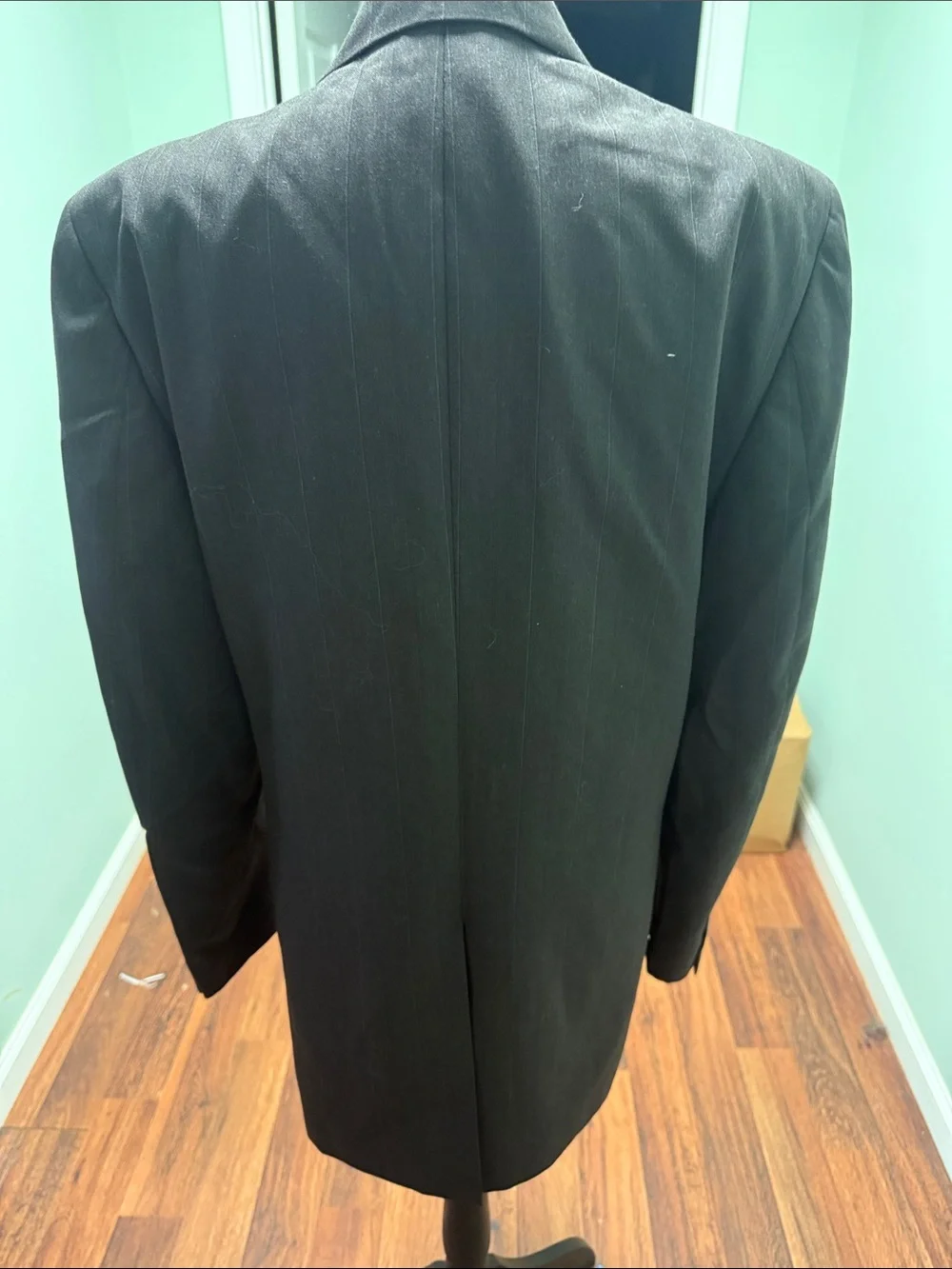 Brown with Black stripes Men's Blazer - Timeless Tailored Jacket